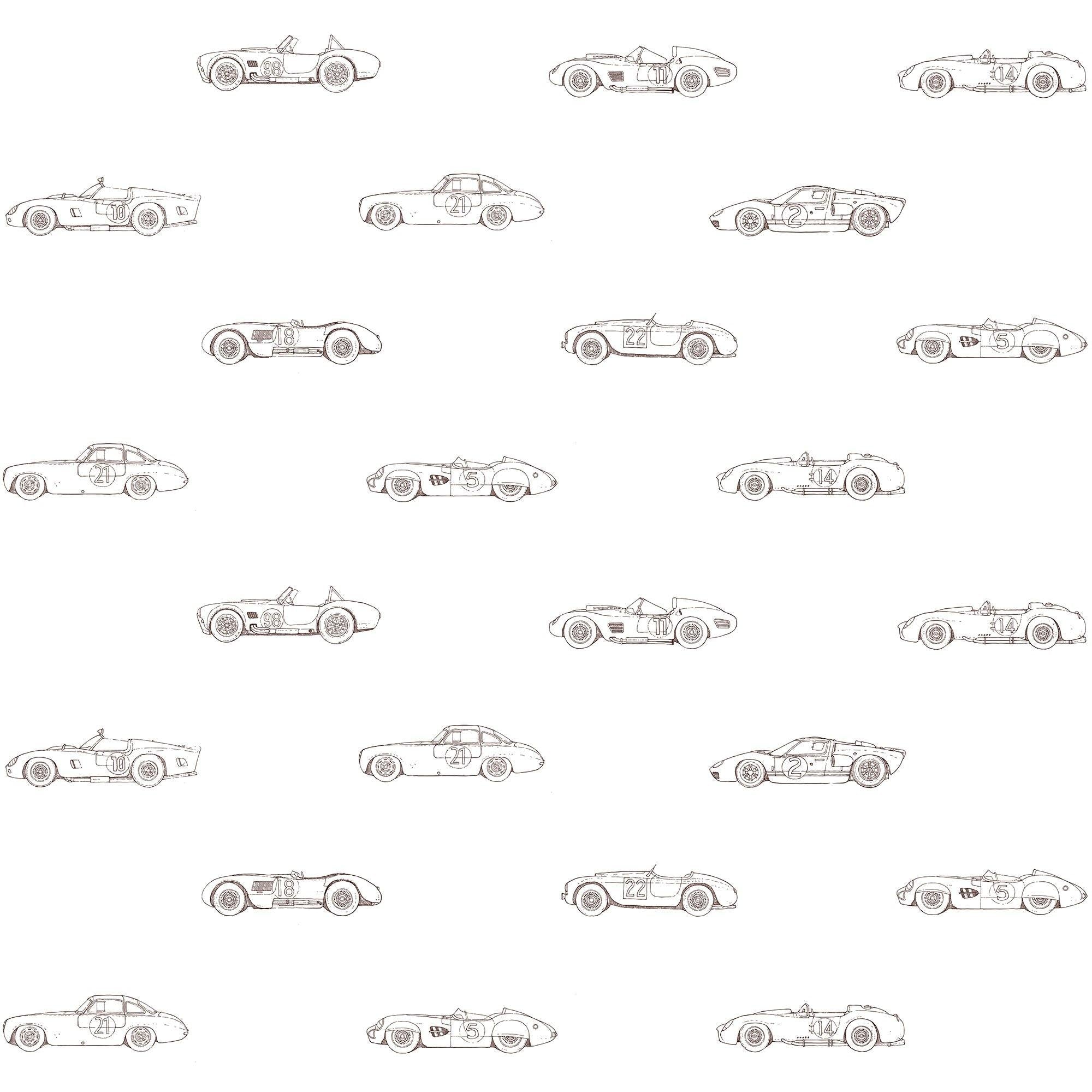 24 Horas de Le Mans. Papel de Vinilo Autoadhesivo. Disponible en varios colores - vinilaroom