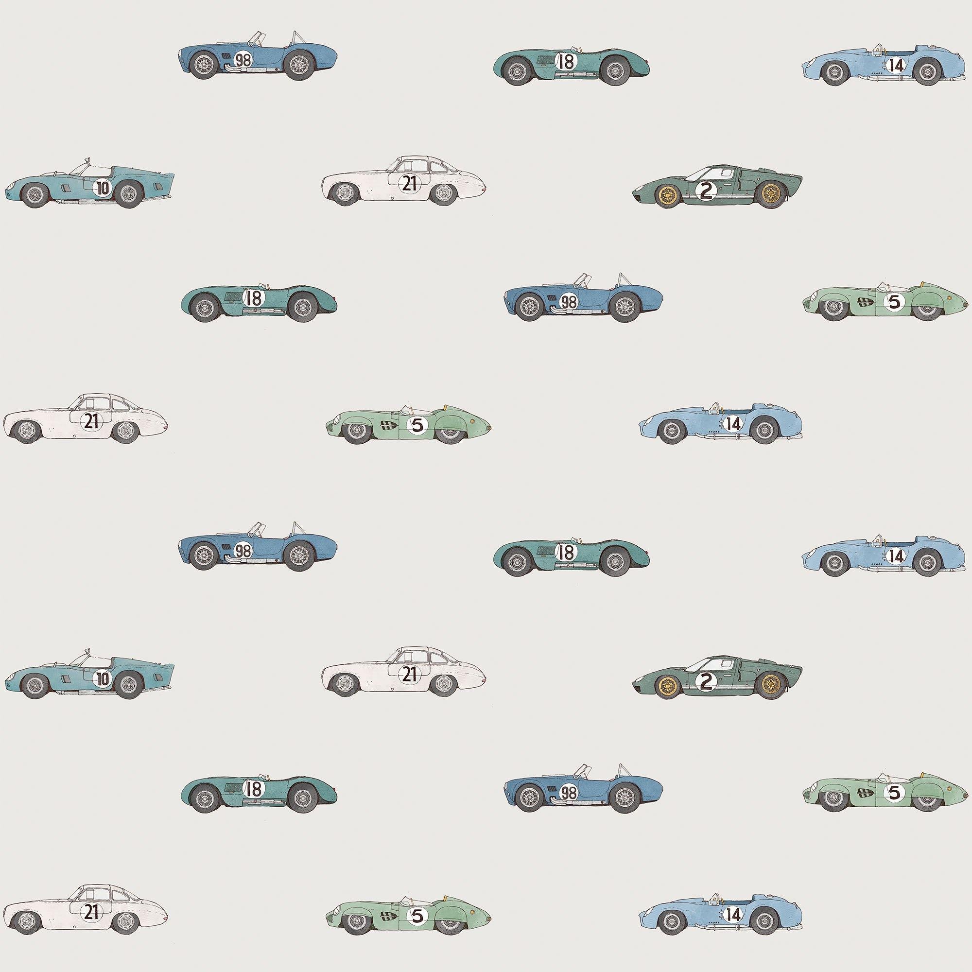 24 Horas de Le Mans. Papel de Vinilo Autoadhesivo. Disponible en varios colores - vinilaroom