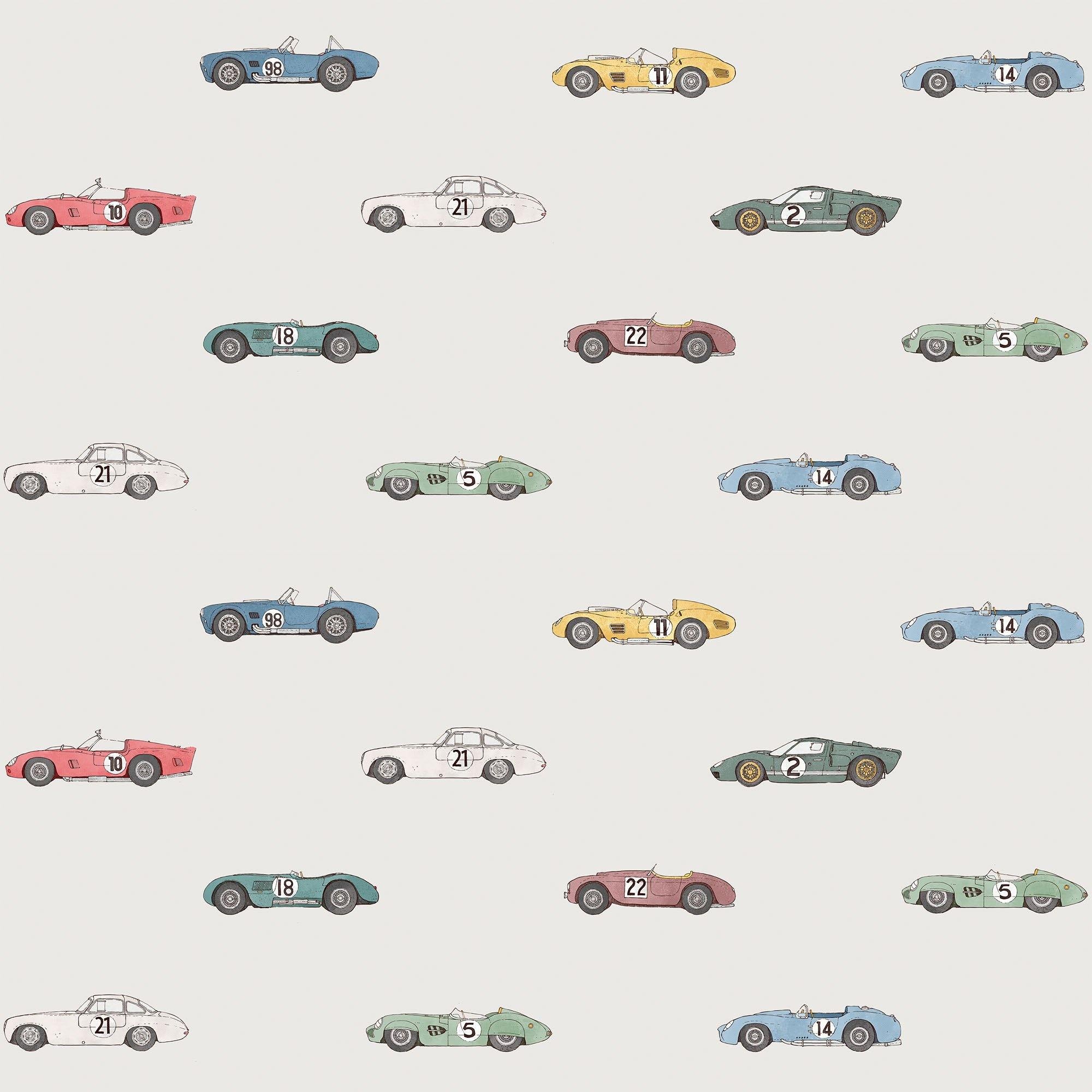 24 Horas de Le Mans. Papel de Vinilo Autoadhesivo. Disponible en varios colores - vinilaroom