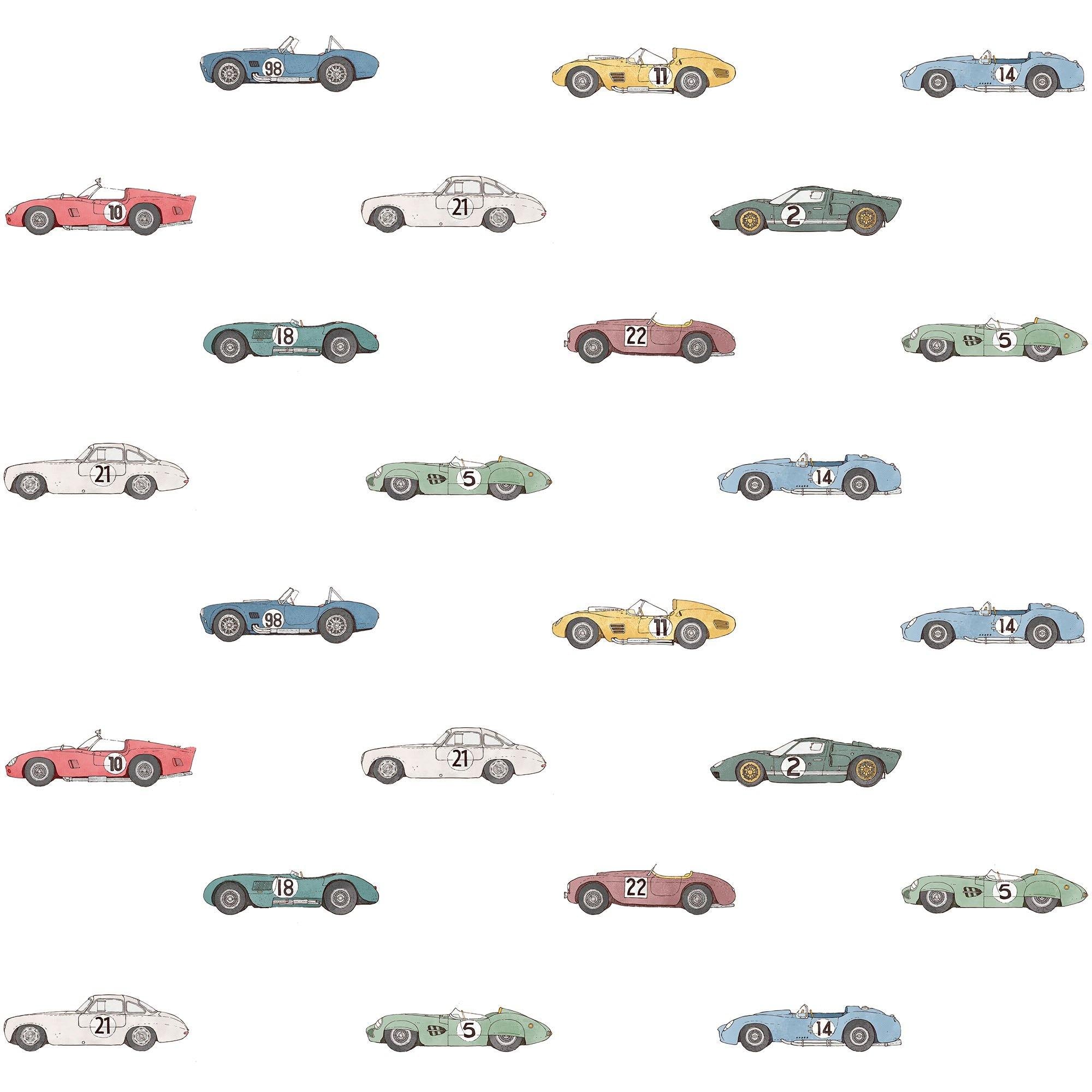 24 Horas de Le Mans. Papel de Vinilo Autoadhesivo. Disponible en varios colores - vinilaroom