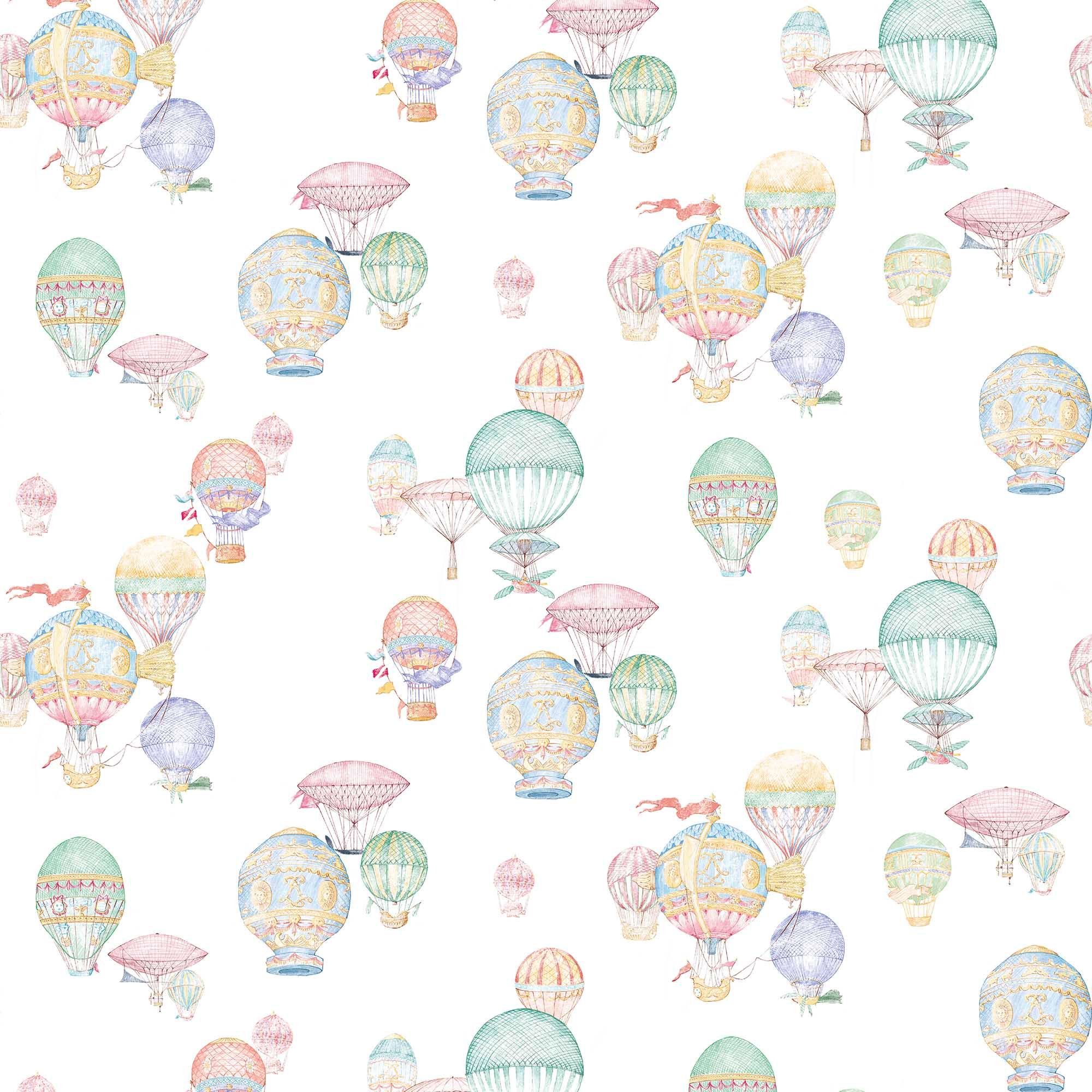 5 Semanas en Globo. Papel de Vinilo Autoadhesivo. Inspirado en la obra de Julio Verne - vinilaroom