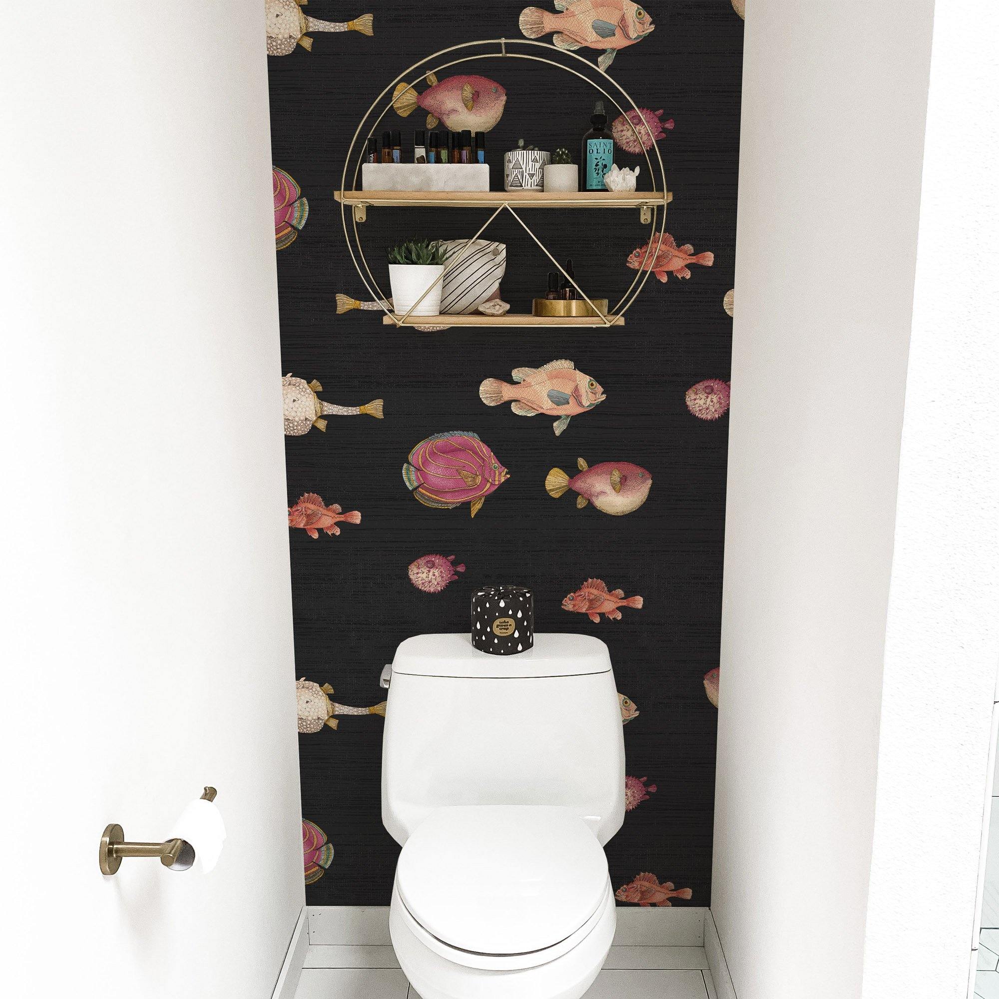 ACUARIO NAUTILUS. A medida y en varios colores de fondo. Despégalo y pégalo donde quieras - vinilaroom