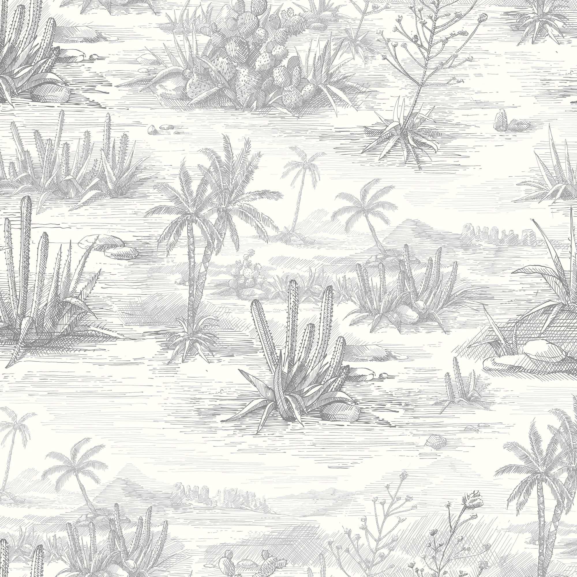 CACTUS DEL DESIERTO. A medida y en varios colores. Despégalo y pégalo donde quieras. - vinilaroom