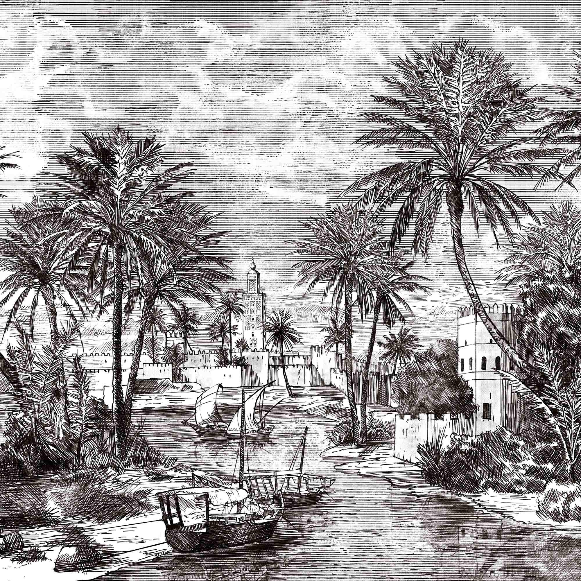 Papel Pintado Autoadhesivo. Mural Memorias del Guadalquivir - vinilaroom