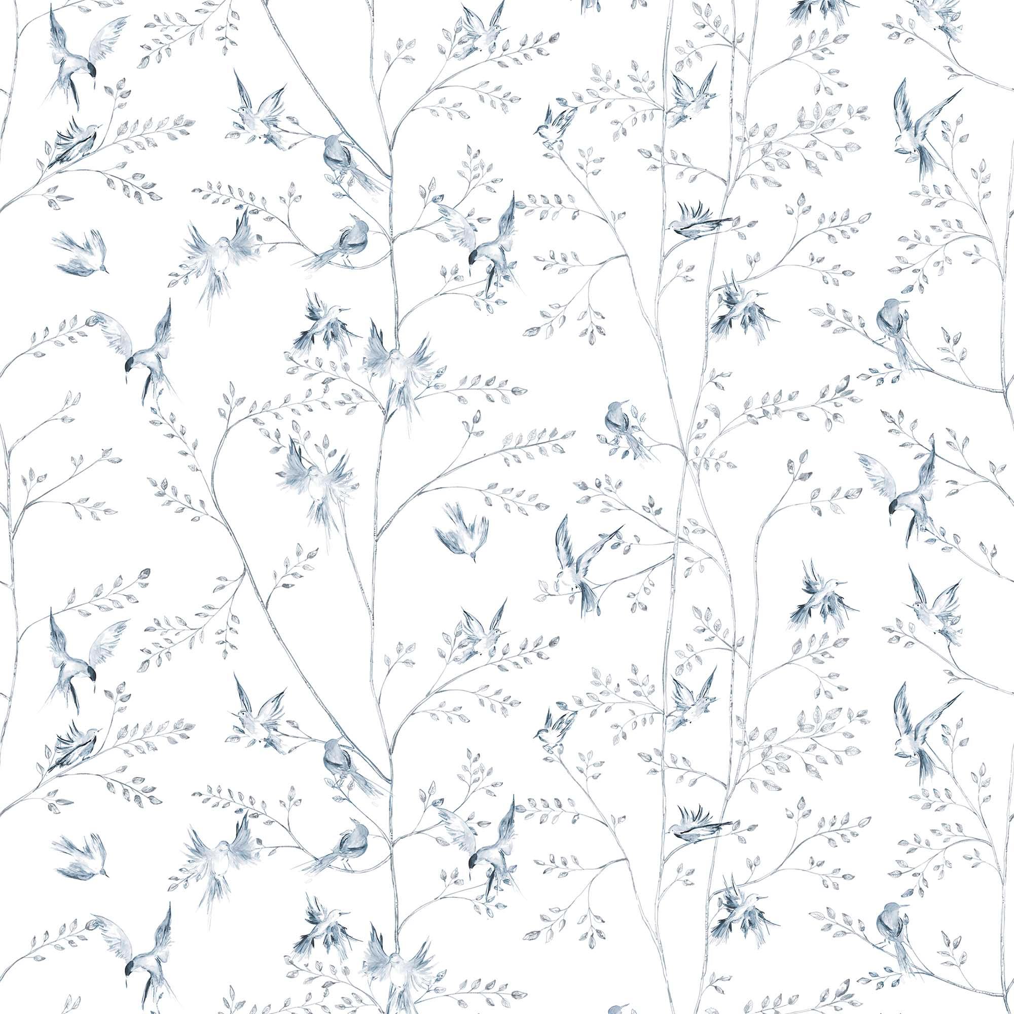 Pajaros al Vuelo. Papel de Vinilo Autoadhesivo. Disponible en varios colores - vinilaroom