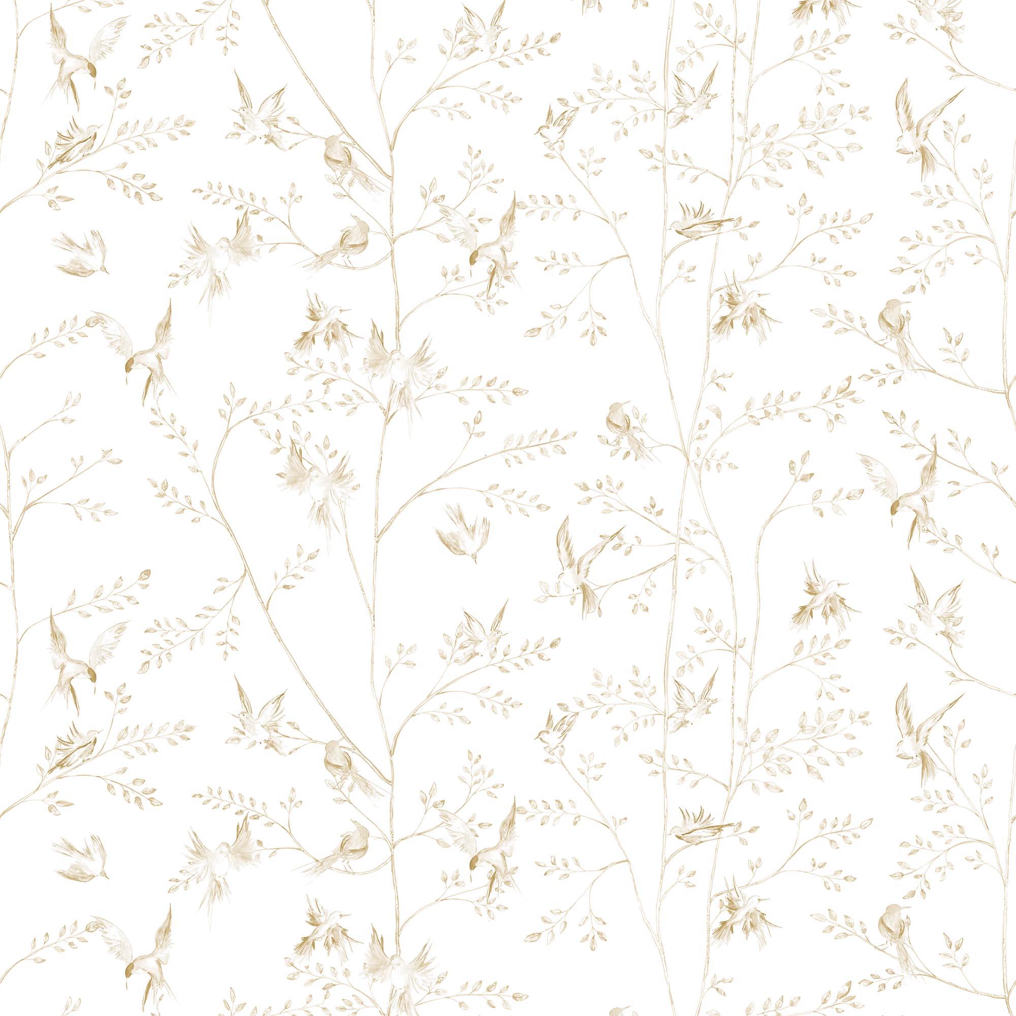 Pajaros al Vuelo. Papel de Vinilo Autoadhesivo. Disponible en varios colores - vinilaroom