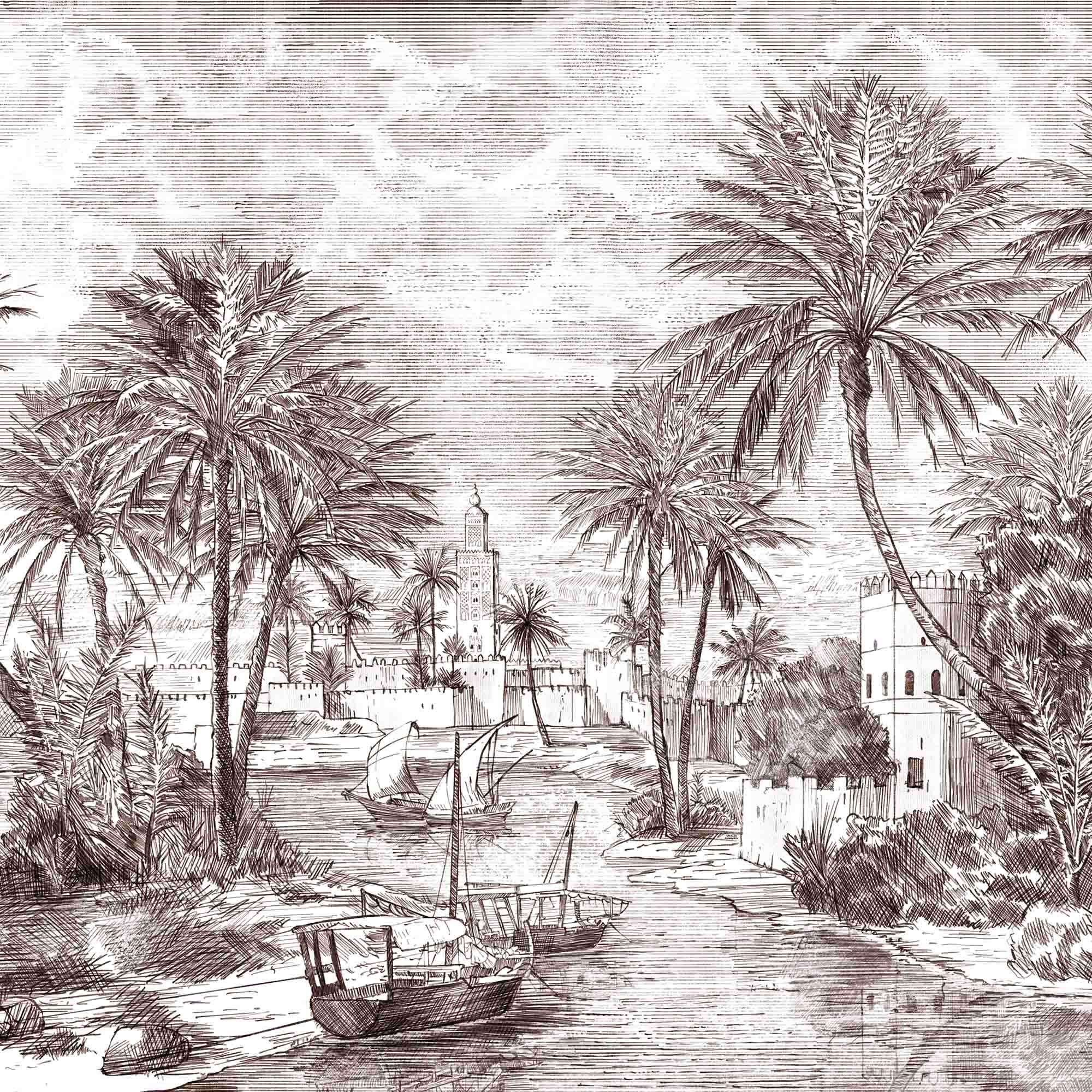 Papel Pintado Autoadhesivo. Mural Memorias del Guadalquivir - vinilaroom