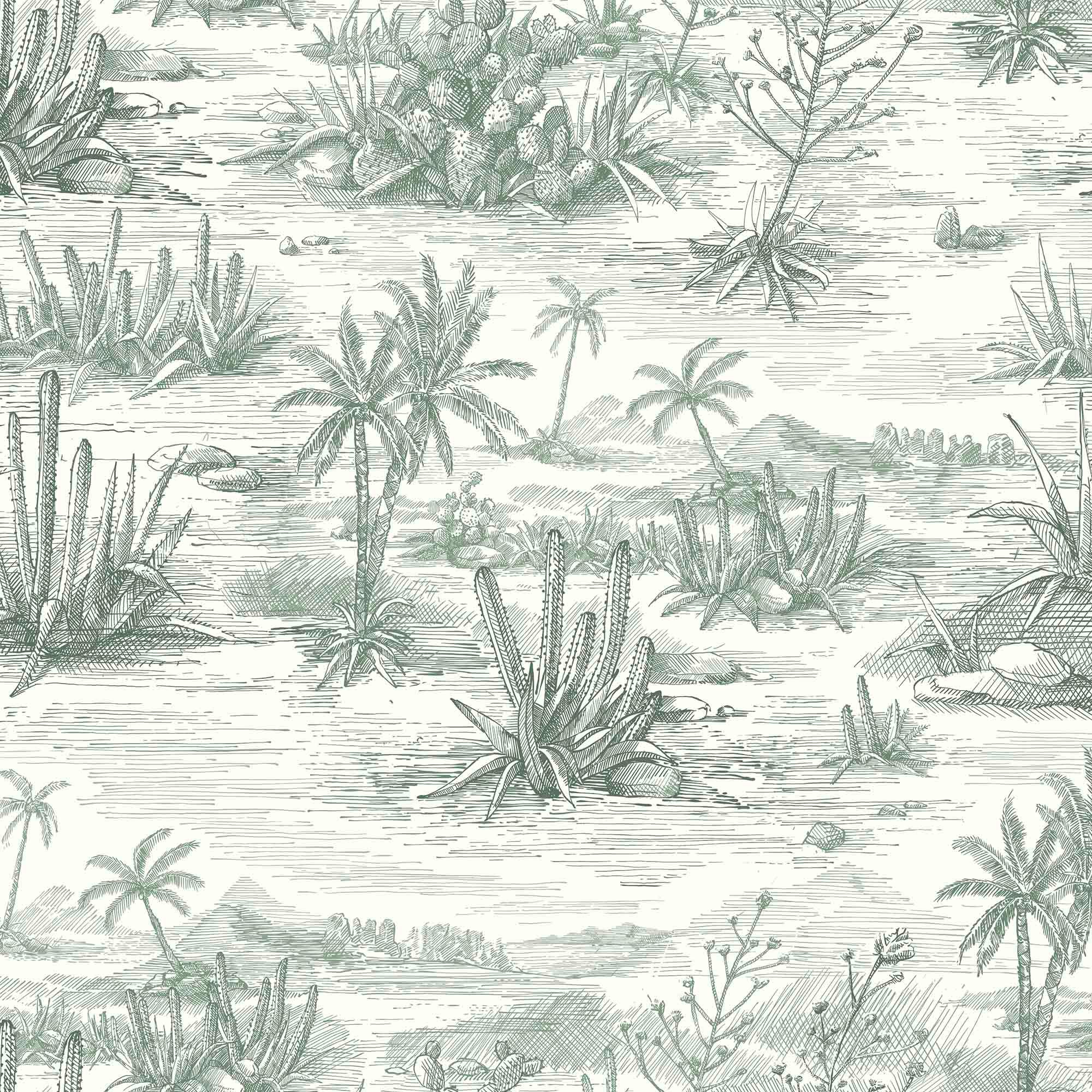 CACTUS DEL DESIERTO. A medida y en varios colores. Despégalo y pégalo donde quieras. - vinilaroom