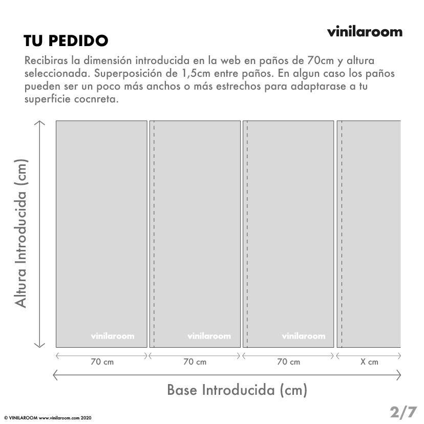 LA PRADERA. Papel de Vinilo Autoadhesivo. Pintado a acuarela para traer el aroma de la pradera a tu casa. - vinilaroom