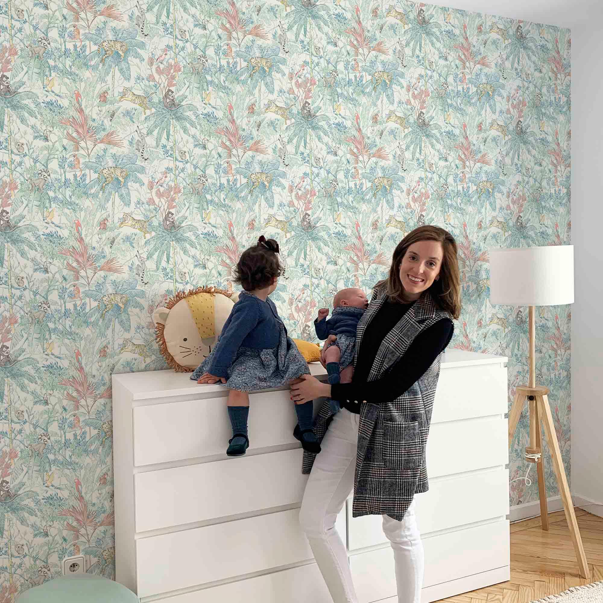 Amanece en Ubud. Papel de Vinilo Autoadhesivo - vinilaroom