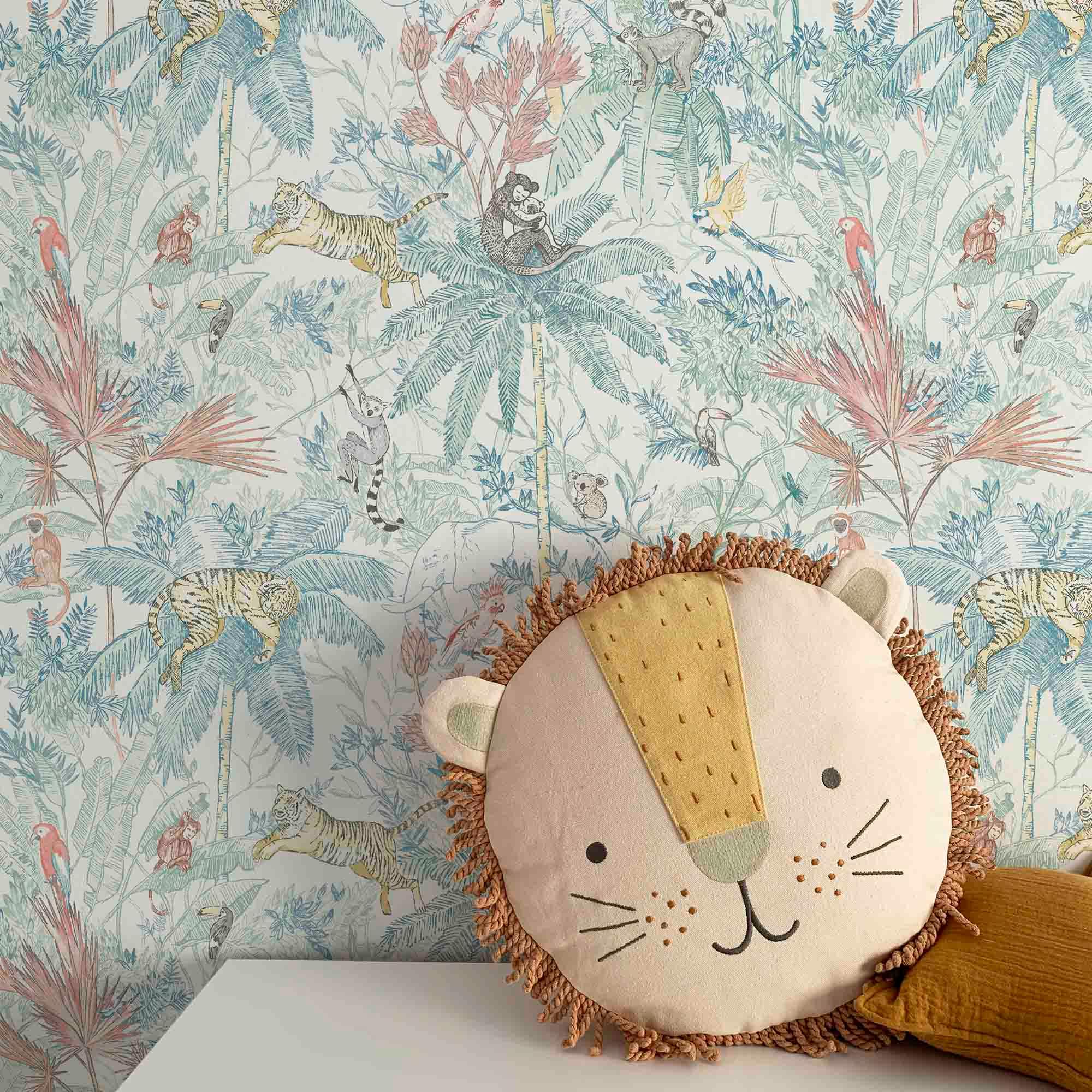 Amanece en Ubud. Papel de Vinilo Autoadhesivo - vinilaroom