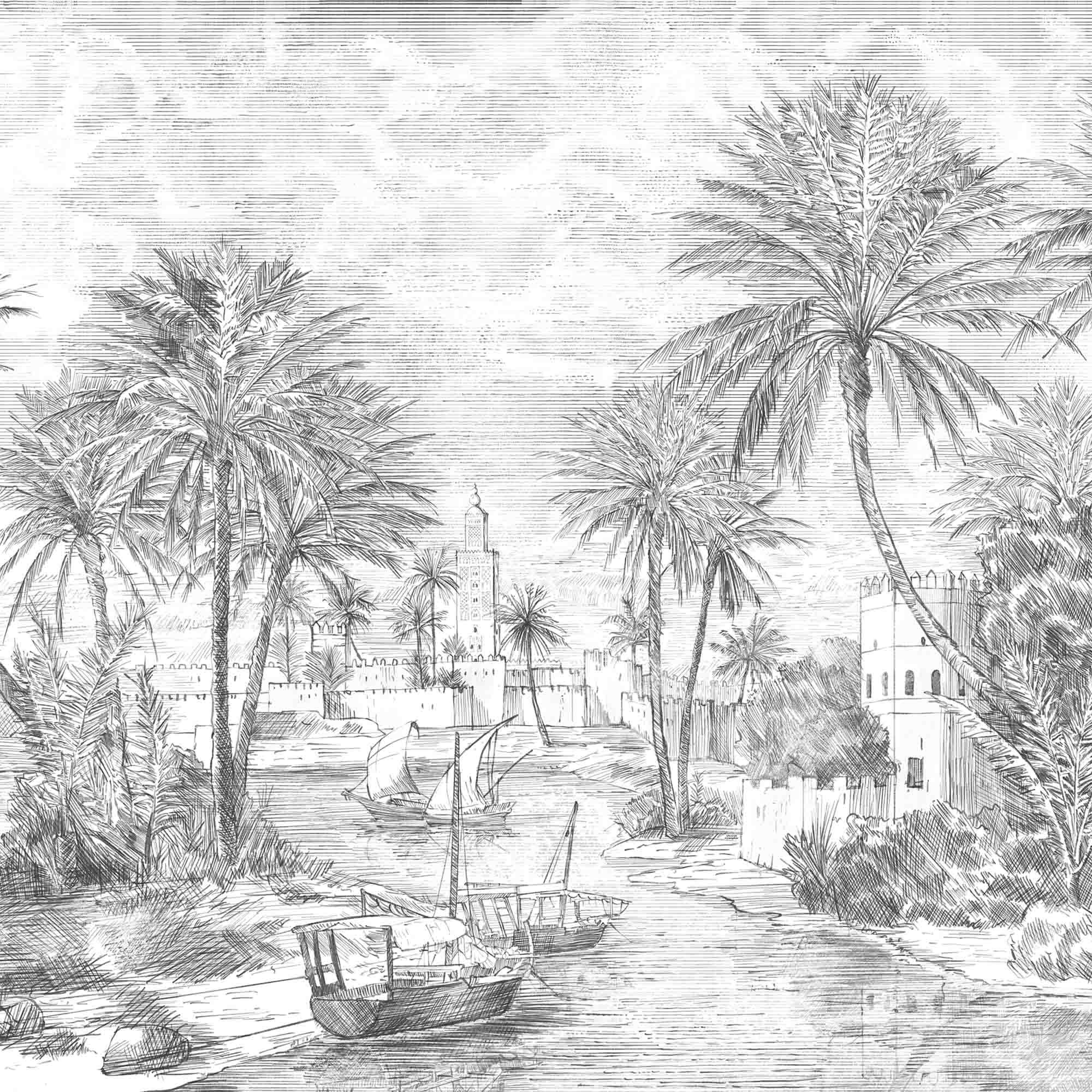 Papel Pintado Autoadhesivo. Mural Memorias del Guadalquivir - vinilaroom