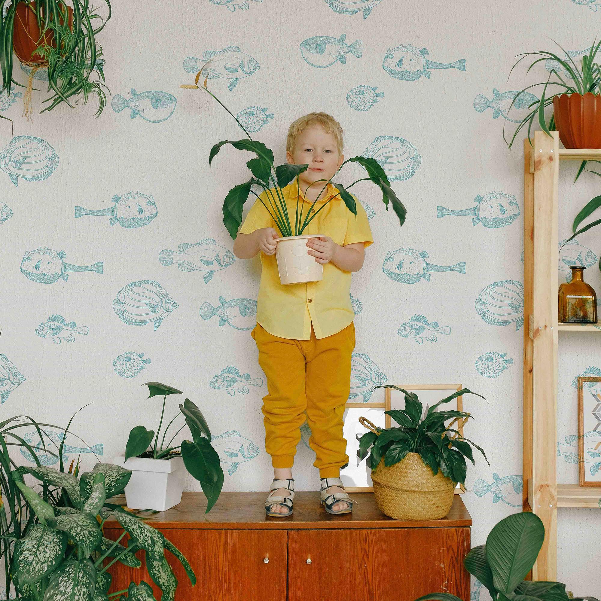 ACUARIO NAUTILUS A TINTA. A medida y en varios colores. Despégalo y pégalo donde quieras. - vinilaroom