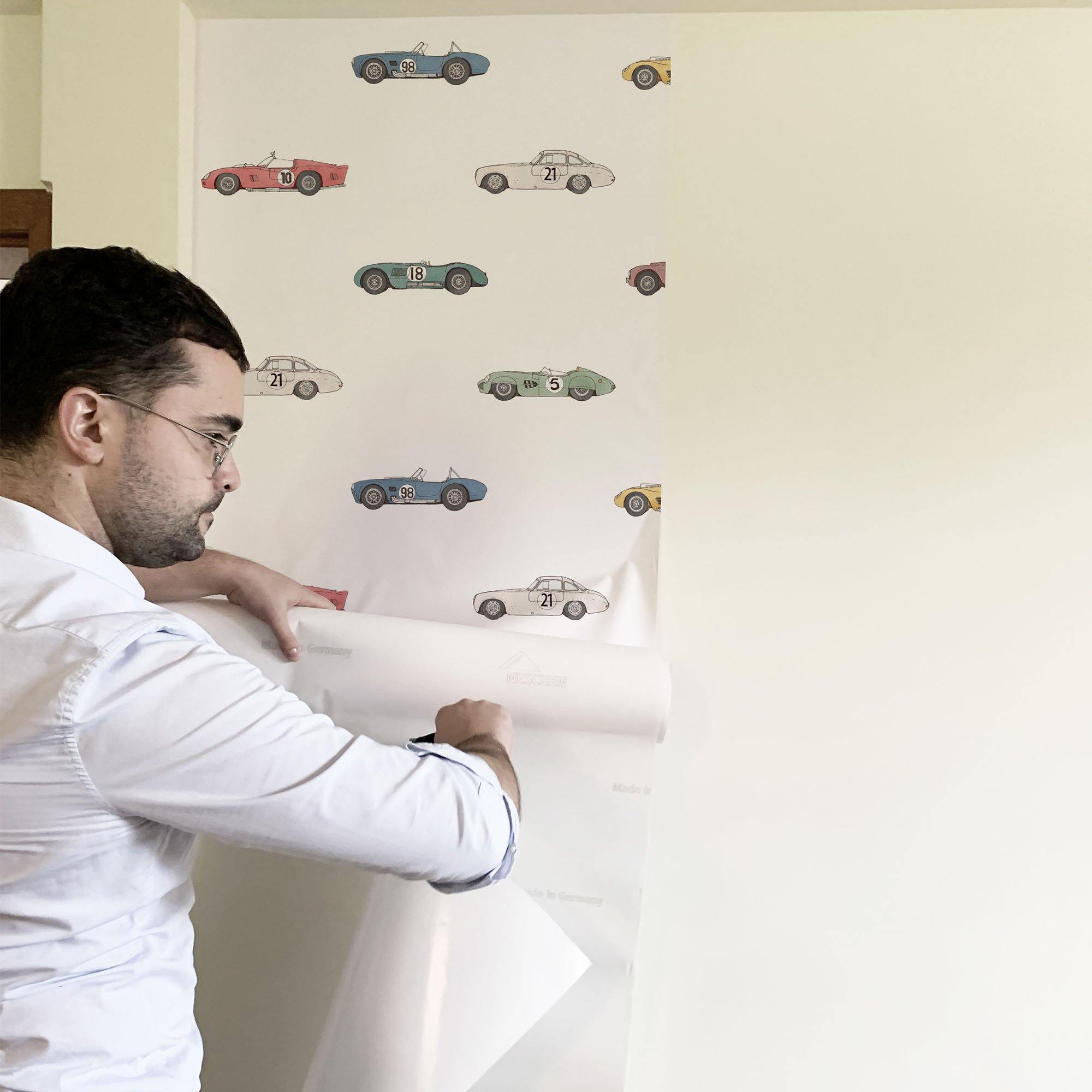 24 Horas de Le Mans. Papel de Vinilo Autoadhesivo. Disponible en varios colores - vinilaroom