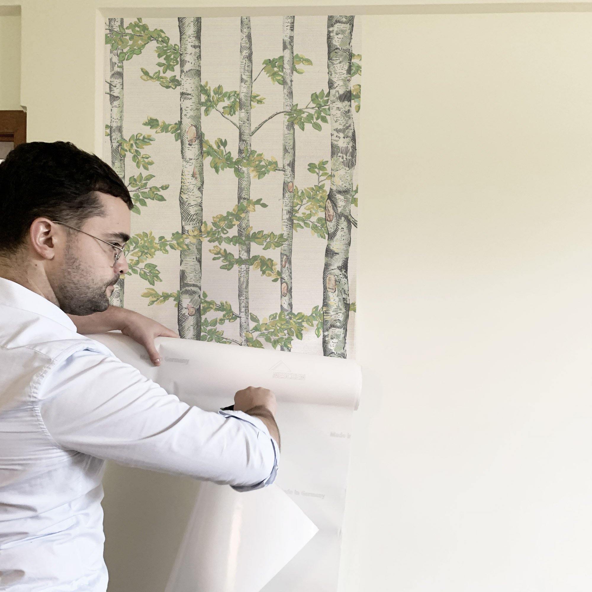 ANIMALES DEL BOSQUE. Disponible en 3 colores de fondo. Despégalo y pégalo donde quieras. - vinilaroom