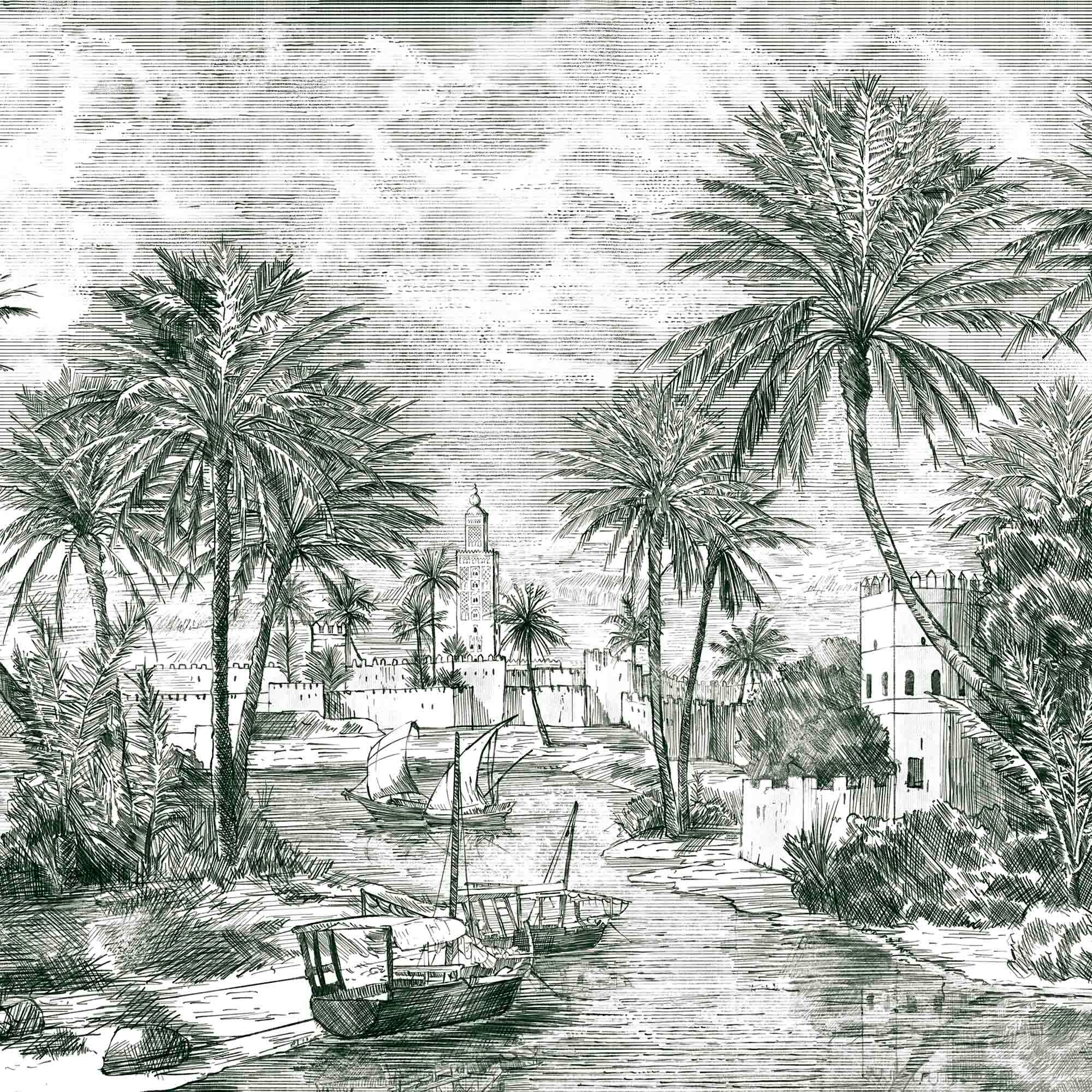 Papel Pintado Autoadhesivo. Mural Memorias del Guadalquivir - vinilaroom