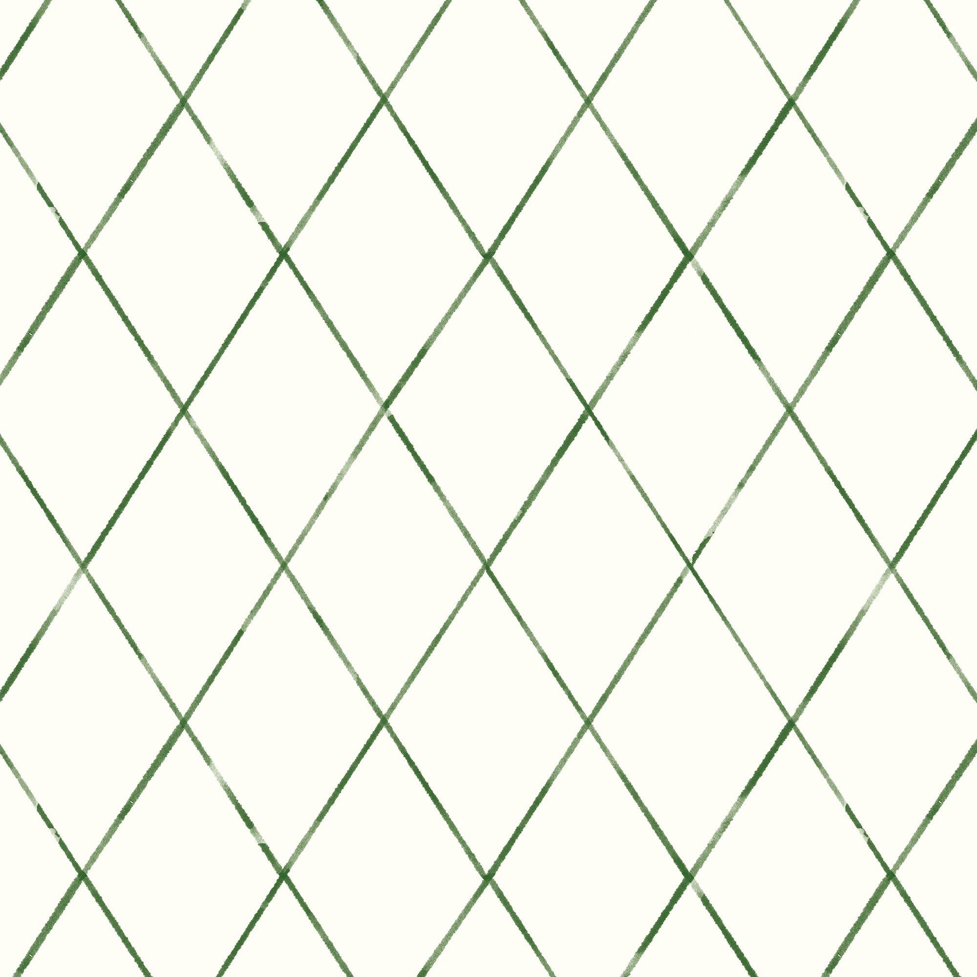 Rombos a Tinta China. Disponible en varios colores. Fondo Blanco Roto - vinilaroom