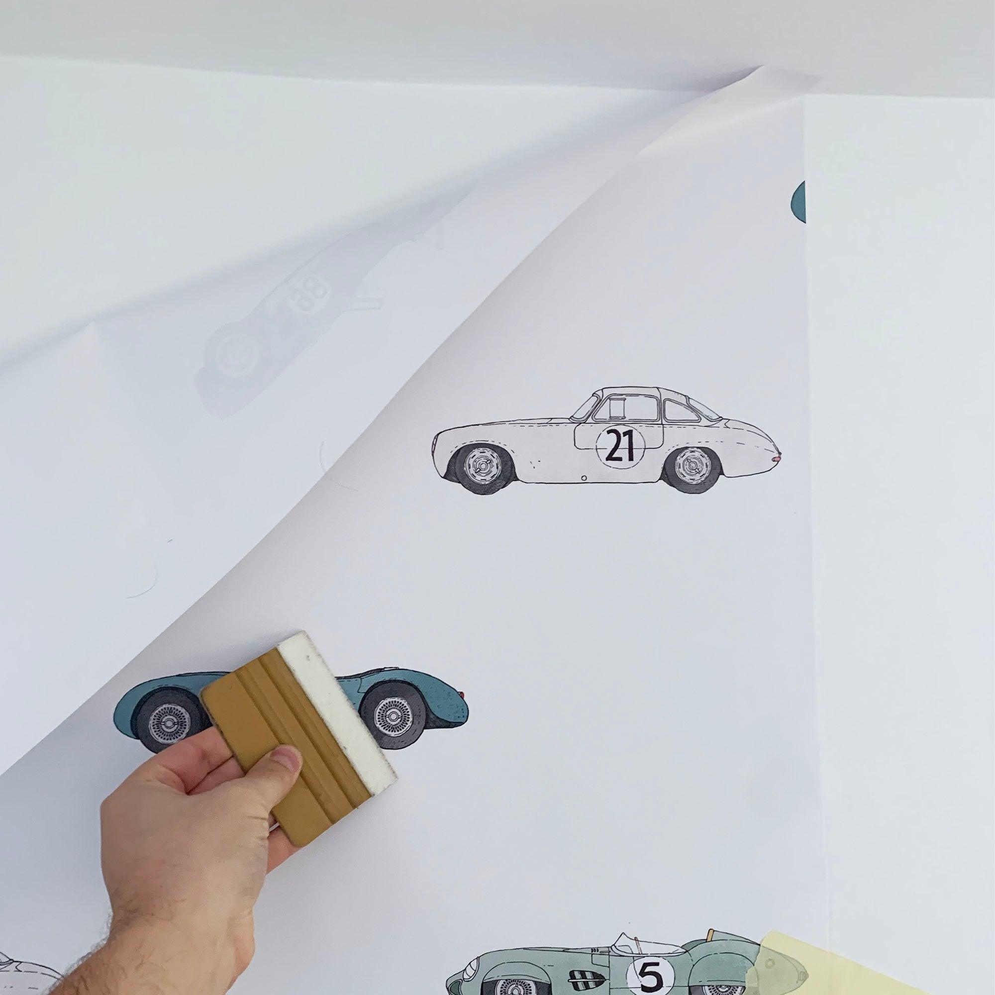 24 Horas de Le Mans. Papel de Vinilo Autoadhesivo. Disponible en varios colores - vinilaroom