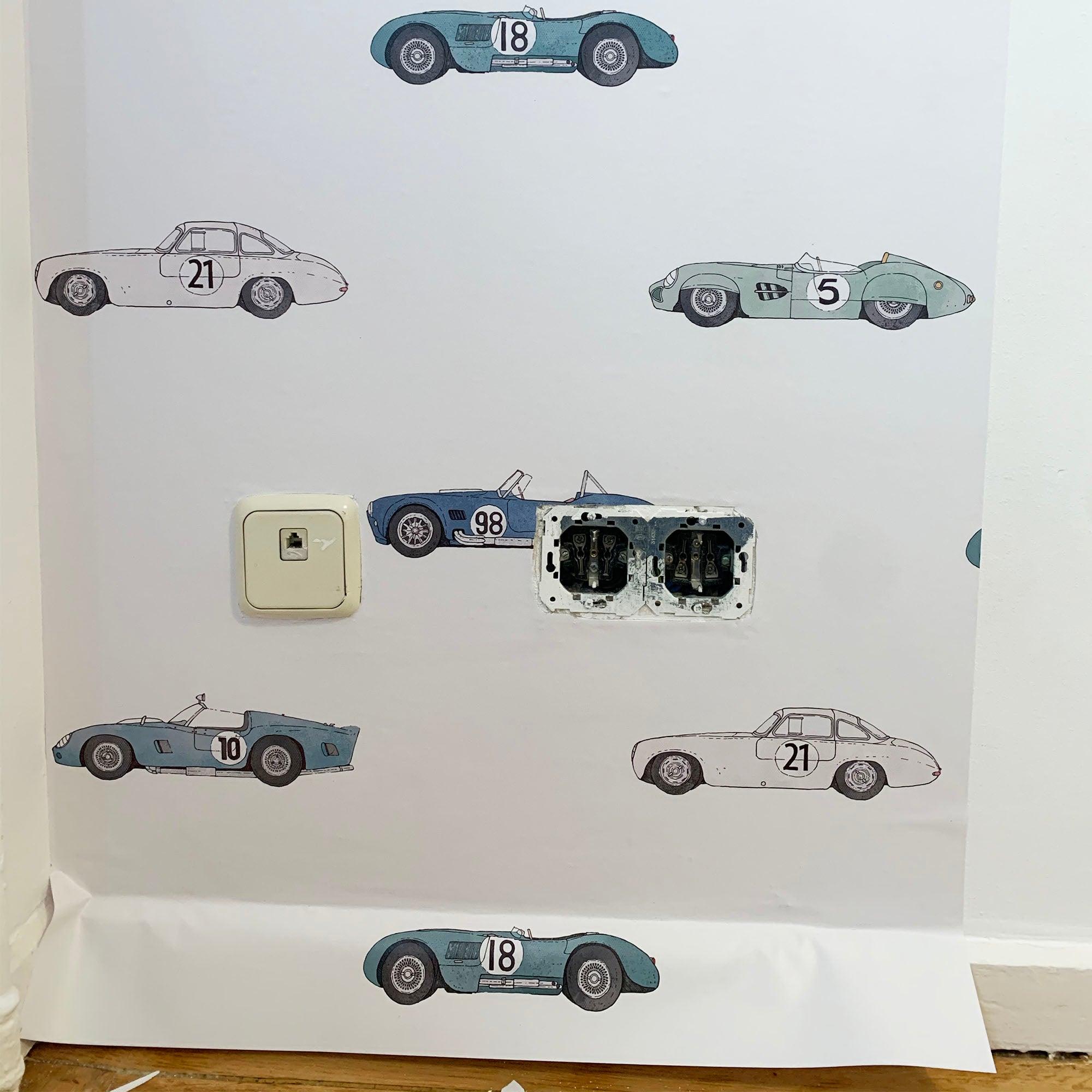 24 Horas de Le Mans. Papel de Vinilo Autoadhesivo. Disponible en varios colores - vinilaroom