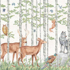 ANIMALES DEL BOSQUE. Disponible en 3 colores de fondo. Despégalo y pégalo donde quieras. - vinilaroom