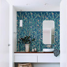 Mural Jardin Morris en varios colores. Despega y pega donde quieras. - vinilaroom