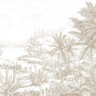 MURAL GRABADO DEL ALTIPLANO. Pintado a tinta por Gerardo Aranguren en colaboración con @alfombrasetnicas. Fondo blanco roto - vinilaroom