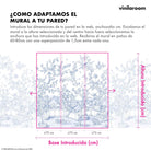 Mural Chinoiserie en Papel de Vinilo Autoadhesivo. Disponible en varios colores y materiales. - vinilaroom
