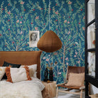 Mural Jardin Morris en varios colores. Despega y pega donde quieras. - vinilaroom