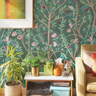 Mural Jardin Morris en varios colores. Despega y pega donde quieras. - vinilaroom