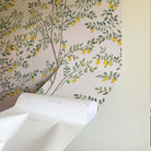 El sol del limonero. A medida. Fondo Blanco Roto. Despégalo y pégalo donde quieras - vinilaroom