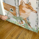 ANIMALES DEL BOSQUE. Disponible en 3 colores de fondo. Despégalo y pégalo donde quieras. - vinilaroom