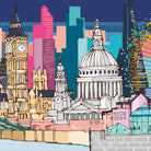 Lámina Panorámica Londres - vinilaroom