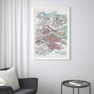 Lamina Pamplona en San Fermin - vinilaroom