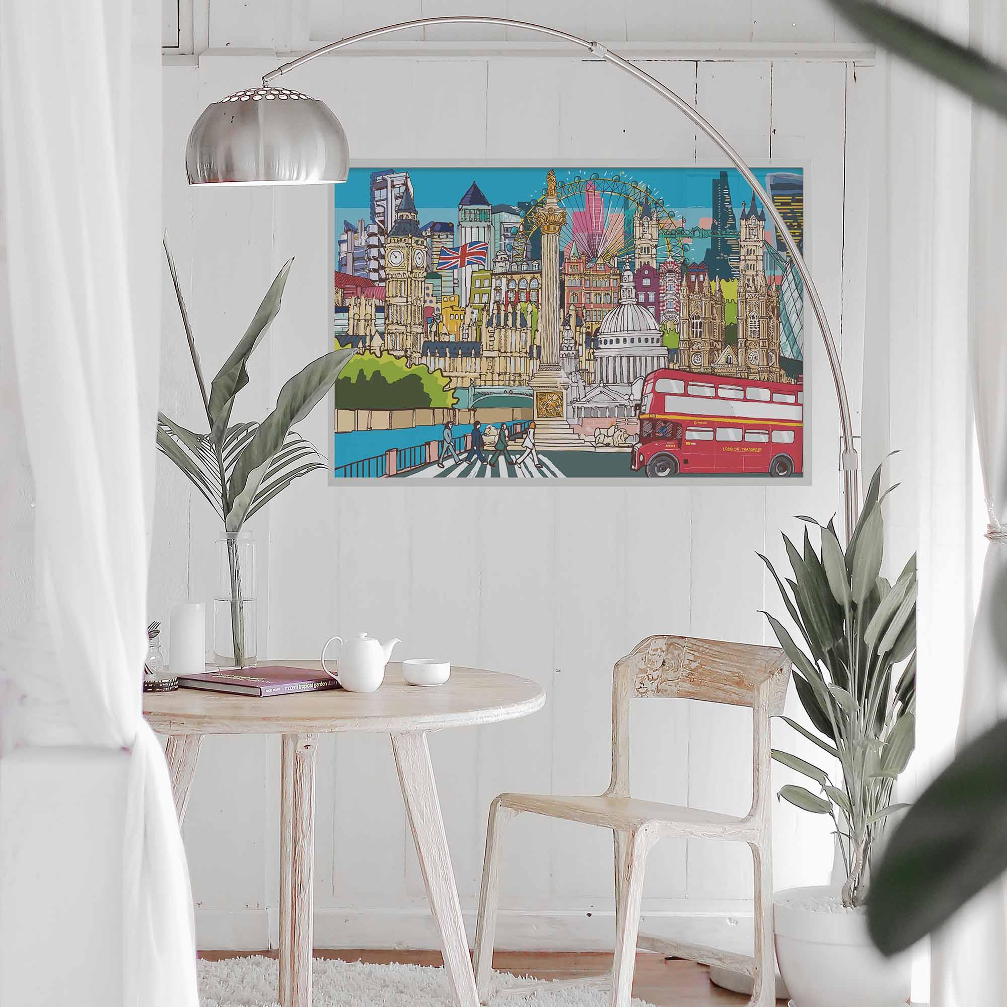 Lámina Calle de Londres - vinilaroom
