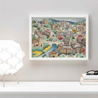 Lámina de Cizur a Pamplona - vinilaroom