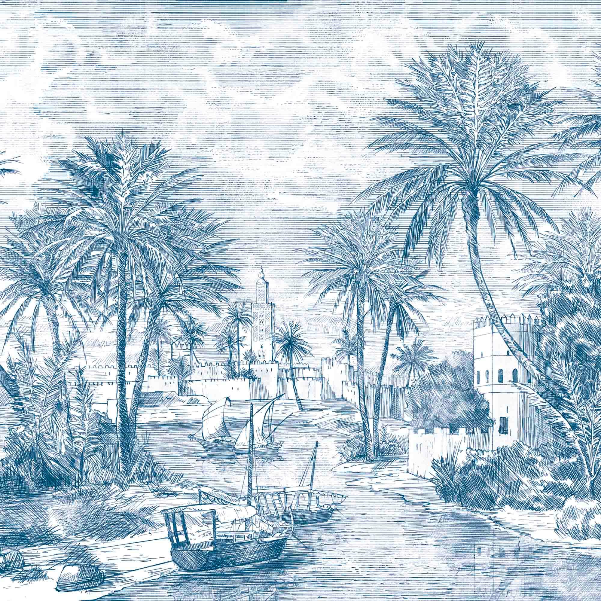 Papel Pintado Autoadhesivo. Mural Memorias del Guadalquivir - vinilaroom