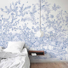 Mural Chinoiserie en Papel de Vinilo Autoadhesivo. Disponible en varios colores y materiales. - vinilaroom