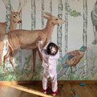 ANIMALES DEL BOSQUE. Disponible en 3 colores de fondo. Despégalo y pégalo donde quieras. - vinilaroom