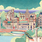 Edición Limitada Lamina de Valladolid 140x56cm. Disponible en varios soportes. Quedan 96 uds. - vinilaroom