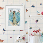 Lamina Virgencita de Guadalupe. Impresa en papel de acuarela 300gr. - vinilaroom