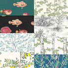 Muestras de papel pintado de vinilo autoadhesivo 