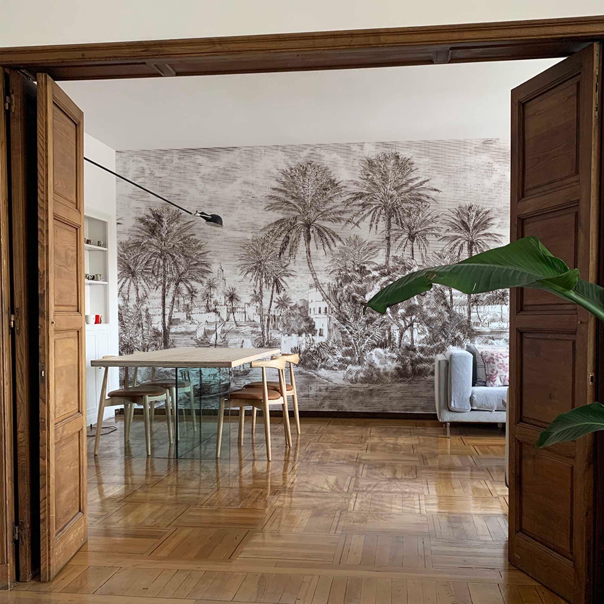 Papel Pintado Autoadhesivo. Mural Memorias del Guadalquivir - vinilaroom