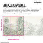 Mural Palacio de Cristal. Disponible en distintos tonos. - vinilaroom