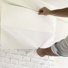 Vinilo autoadhesivo Muro de Ladrillo Blanco. A medida. Despégalo y pégalo donde quieras - vinilaroom