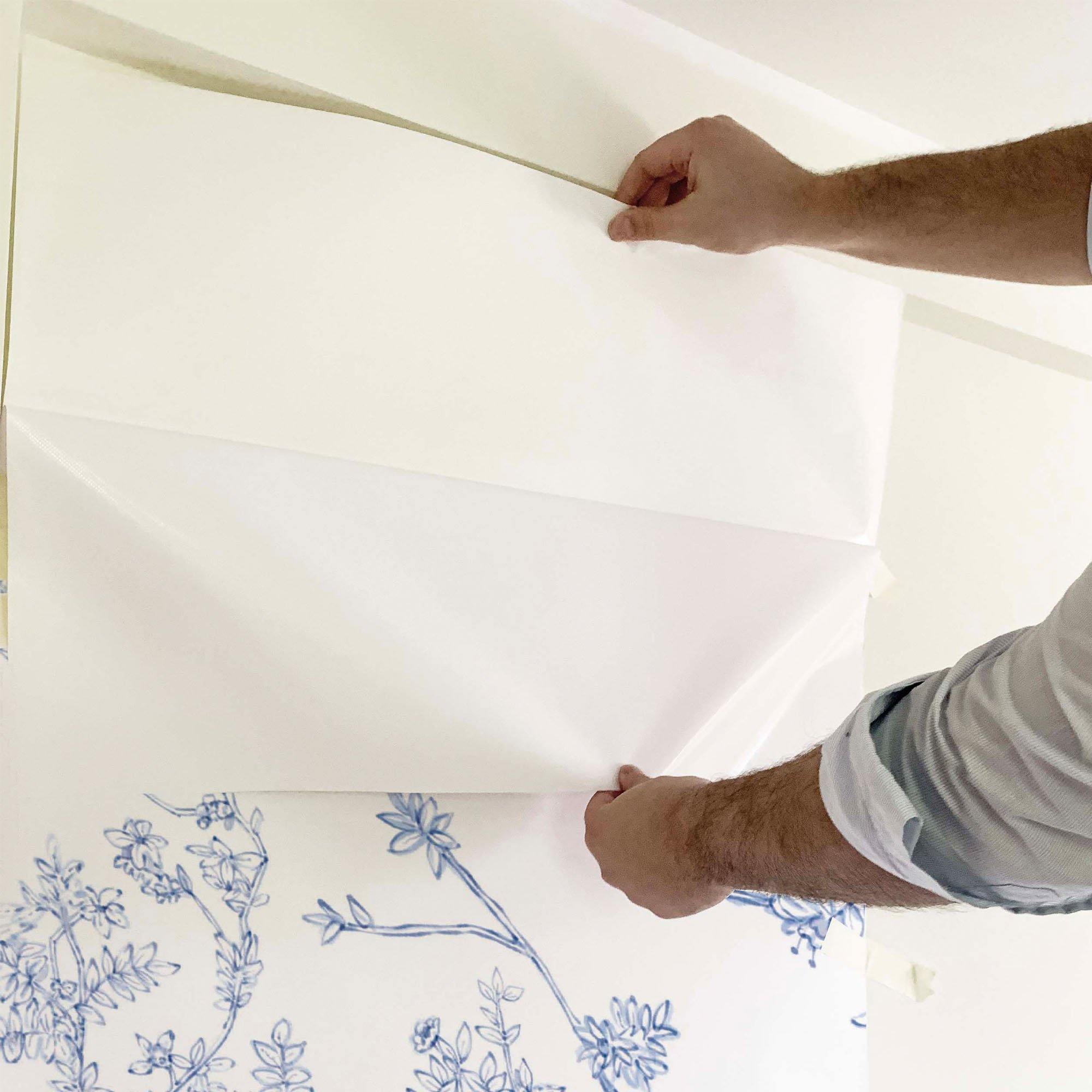 Mural Chinoiserie en Papel de Vinilo Autoadhesivo. Disponible en varios colores y materiales. - vinilaroom