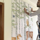 ANIMALES DEL BOSQUE. Disponible en 3 colores de fondo. Despégalo y pégalo donde quieras. - vinilaroom