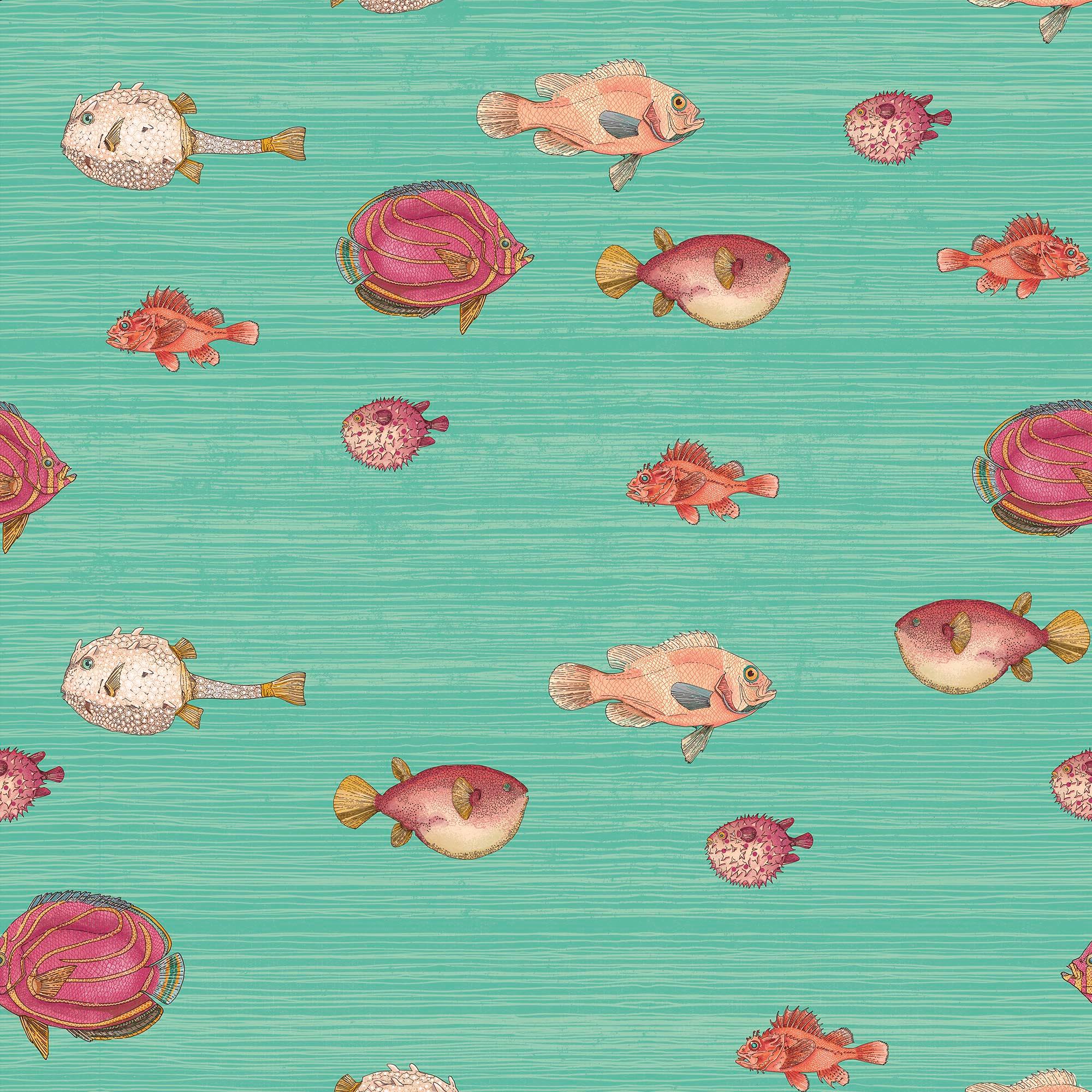 ACUARIO NAUTILUS. A medida y en varios colores de fondo. Despégalo y pégalo donde quieras - vinilaroom