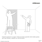 El sol del limonero. A medida. Fondo Blanco Roto. Despégalo y pégalo donde quieras - vinilaroom